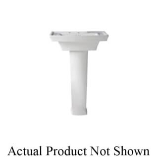 DXV D20010008.415 Wyatt® Three Hole Lavatory Slab Only, 19-11/16 in L x 24 in W x 7 in H, 8 in Faucet Hole Spacing, Import