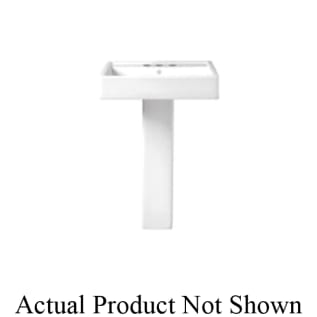 DXV D20095008.415 SEAGRAM® Three Hole Lavatory Slab Only, 22 in L x 24 in W x 4-3/4 in H, 8 in Faucet Hole Spacing