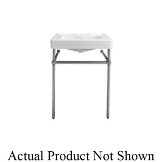 DXV D21410028.002 Fitzgerald® Lavatory Console, 32 in H x 24-5/8 in W Leg, Metal, Polished Chrome