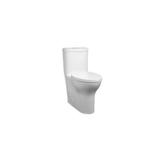 DXV D22690A200.415 1-Piece Dual-Flush Elongated Toilet, 12 in Rough-In, 1.28/1 gpf, Canvas White