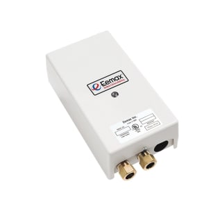 Eemax™ EX2412T One™ Thermostatic Electric Tankless Water Heater, 120 VAC, 2400 W, 1 ph, 1/2 in Compression Water, 20 A, Commercial/Residential/Dual: Commercial
