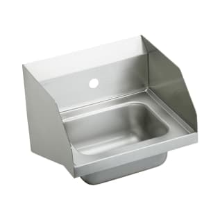 Elkay® CHS1716LRS1 Handwash Sink, Rectangle Shape, 15-1/2 in W x 13 in D x 16-3/4 in H, Wall Mount, Stainless Steel, Buffed Satin, Import