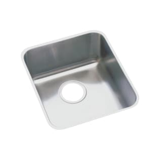 Elkay® ELUH1116 Lustertone™ Classic Kitchen Sink, 11-1/2 in L x 16 in W Bowl x 7-7/8 in D Bowl, 14 in L x 18-1/2 in W x 7-7/8 in H, Under Mounting, 18 ga 304 Stainless Steel