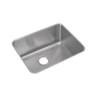 Elkay® ELUH211512 Lustertone™ Classic Traditional Kitchen Sink, Rectangle Shape, 21 in L x 15-3/4 in W Bowl x 12 in D Bowl, 23-1/2 in L x 18-1/4 in W x 12 in H, 18 ga 304 Stainless Steel