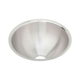 Elkay® ELUH9 Asana™ Bathroom Sink, Circular, 11-3/8 in W x 11-3/8 in D x 4-3/4 in H, Under Mount, Stainless Steel, Lustertone, Domestic