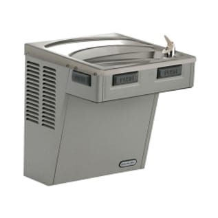 Elkay® EMABF8L Non-Filtered Barrier Free Cooler, Pushbar Operation, Refrigerated Chilling, 3/8 in OD Tubing Connection, Domestic