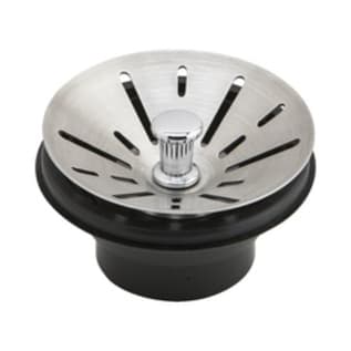 Elkay® LKDS35 Disposal Stopper/Strainer, For Use With Single Bowl Dual Mount Sink Kit, 304 Stainless Steel, Import