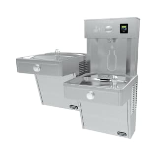 Elkay® LVRCTL8WSK Filtered Bottle Filling Station and Cooler, 1.1 gpm Flow Rate, Push Button Operation, Refrigerated Chilling, Domestic