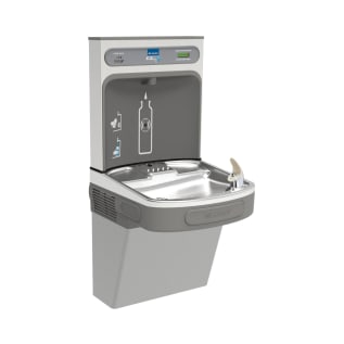 Elkay® LZS8WSLK EZH2O® Filtered Barrier Free Bottle Filling Station and Cooler, 1.1 gpm Flow Rate, Pushbar/Sensor Operation, Refrigerated Chilling, 1 Station, Domestic