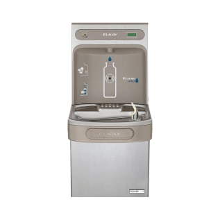 Elkay® LZSG8WSSK EZH2O® Filtered Bottle Filling Station and Cooler, 1.1 gpm Flow Rate, Pushbar/Sensor Operation, Refrigerated Chilling, 1 Station, Domestic