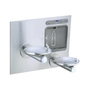 Elkay® LZWS-EDFPBM117K EZH2O® Filtered Barrier Free Bottle Filling Station and Integral SwirlFlo Fountain, 1.5 gpm Flow Rate, Push Button/Sensor Operation, Non-Refrigerated Chilling, Domestic