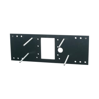 Elkay® MPW101 Single In Wall Carrier, Black, Domestic