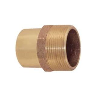 EPC 10034417 47042 Solder Male Street Adapter, 2-1/2 in Nominal, Solder x MNPT End Style, Cast Brass