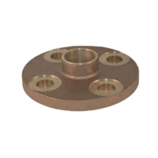 EPC 10035816 4771 Solder Companion Flange, 2-1/2 in, Cast Brass, Solder, 150 lb