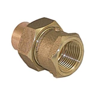 EPC 10042062 7103 Solder Female Flared Adapter, 3/4 in Nominal, C x Female, Cast Brass