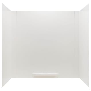 ELM® 350WHT DURAWALL® Bathtub Wall, 58 in H, Fiberglass, Domestic