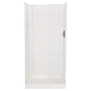 ELM® 557WHT DURAWALL® Bathtub Wall, 57 in H, Fiberglass, Domestic
