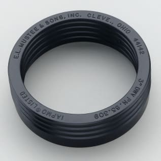 ELM® 65.309 Drain Seal, For Use With MOP Service Basin, Rubber, Black, Domestic