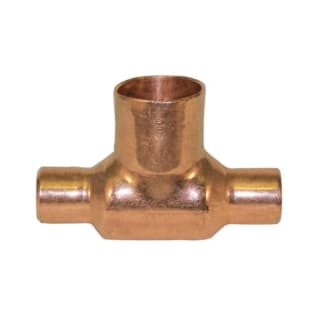 EPC 10032870 111-BH Solder Bullhead Tee, 1-1/4 x 1-1/4 x 1-1/2 in, Solder, Wrot Copper, Domestic