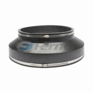 Fernco® 1006-1212 Flexible Pipe Reducing Coupling, 12 x 12 in Nominal, Concrete x Cast Iron/Plastic End Style, PVC