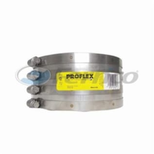 Fernco® PROFLEX® 3007-33 Shielded Pipe Coupling, 3 in Nominal, Plastic/Steel/XH Cast Iron x Copper End Style, Domestic