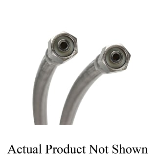 Fluidmaster® 12IM60 Ice Maker Connector, 1/4 in, Compression, 304 Stainless Steel, Import