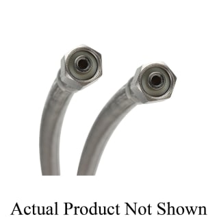 Fluidmaster® 12IM84 Ice Maker Connector, 1/4 in, Compression, 304 Stainless Steel, Import