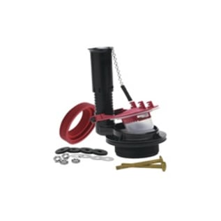 Fluidmaster® 540AKRP5 Adjustable Toilet Tank Flush Valve and Flapper Repair Kit, 3 in Inlet, Import