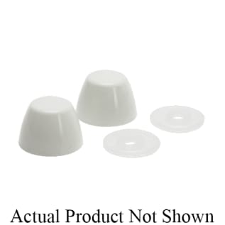 Fluidmaster® 7115 Toilet Bowl Bolt Cap, White, Import