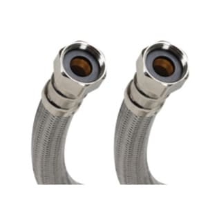 Fluidmaster® B1H18 Water Heater Connector, 3/4 in Nominal, FNPT End Style, 18 in L, Stainless Steel, Import