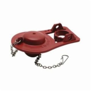 Fluidmaster® PRO SERIES™ PRO54 Heavy Duty Universal Toilet Flapper With Microban®, Blended Vinyl, Red, Import