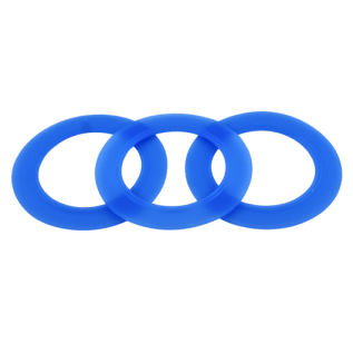 Fluidmaster® PROS3AELP15 PRO Series Replacement Flush Valve Seals, 6-3/4 in Dia, For Use With American Standard Champion 4, 4 Max, Pro, Silicone, Blue