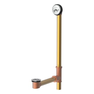 Gerber® G004181376 Classics™ Trip Lever Bath Drain With Retaining Ring, 4 in H x 5-1/4 in W, Brass, Polished Chrome, Domestic