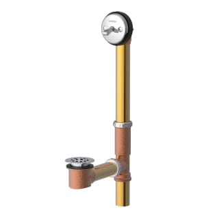 Gerber® G004181876 Classics™ Trip Lever Bath Drain With Pre-Adjustable Linkage and Retaining Ring, 3-1/2 in H, Brass, Domestic