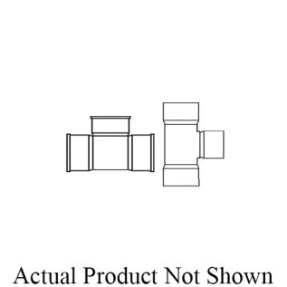 GPK Products 203-0084, 8 x 8 x 4 in nominal, Hub end style, SDR 35, PVC