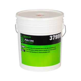 Greenlee® 37959 Tracer Pull Rope, 2200 ft L, 500 lb, Polyfiber