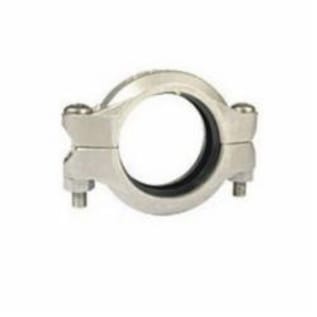 Grinnell Fire 40580EN Flexible Coupling, 8 in Nominal, Grooved End Style, 316 Stainless Steel