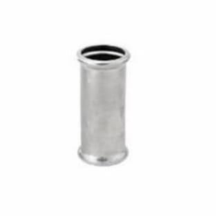 Grinnell Fire 408200T Slip Coupling With Grade "T" Nitrile O-Ring, 2 in Nominal, Press End Style, 316 Stainless Steel