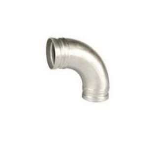 Grinnell Fire 410606A Long Radius Pipe Elbow, 6 in Nominal, Grooved End Style, SCH 10, SCH 40/STD, 316 Stainless Steel, Import