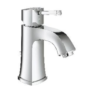 GROHE 2331100A Grandera™ M-Size Bathroom Faucet, 1.2 gpm Flow Rate, 3-1/4 in H Spout, 1 Handle, Pop-Up Drain, 1 Faucet Hole, StarLight® Polished Chrome, Function: Traditional