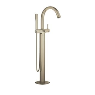 GROHE 23318EN0 Bath Mixer, Grandera™, 2 gpm Flow Rate, StarLight® Brushed Nickel, 1 Handles, Import
