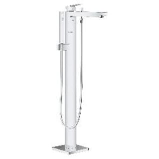 GROHE 23672001 Free Standing Ohm Bathtub Faucet, 1.75 gpm, StarLight® Polished Chrome, 1 Handles, Import