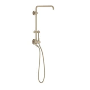 GROHE 26486EN0 Shower System, Retro-fit, 1.8 gpm, StarLight® Brushed Nickel, Import