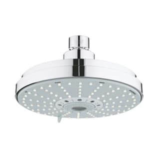 GROHE 27135000 Rainshower® Cosmopolitan 160 Shower Head, 2.5 gpm Flow Rate, 4 Sprays, Ceiling Mount, 6-3/8 in Dia Head, Import