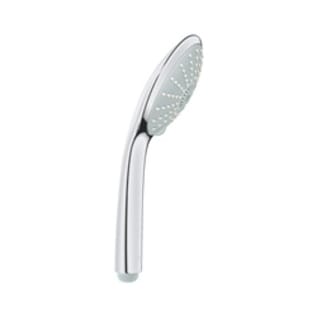 GROHE 27239000 Euphoria 110 Massage Hand Shower, 2.5 gpm Flow Rate, 3 Sprays, 4-5/16 in Dia Head, 1/2 in Connection, Import