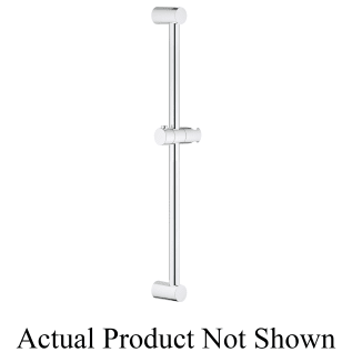 GROHE 27521000 New Tempesta® Cosmopolitan 27521000 Shower Bar, 24 in L Bar, 2-3/4 in OAD, Brass, StarLight® Polished Chrome, Import