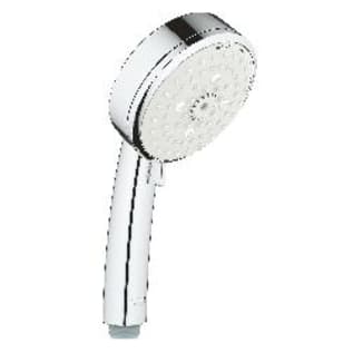 GROHE 27575002 New Tempesta® Cosmopolitan 100 IV Hand Shower, 2.5 gpm Flow Rate, 4 Sprays, 3-15/16 in Dia Head, 1/2 in Connection, Import