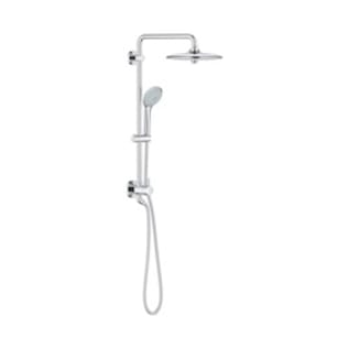 GROHE 27867001 Tempesta Multi Function Shower System, 2.5 gpm Flow Rate, 1/2 in NPT Inlet, 59 in L Hose, Import