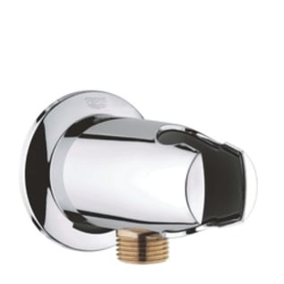 GROHE 28484000 Movario Shower Outlet Elbow With Shower Holder, 1/2 in, FNPT, Brass, Import