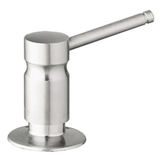 GROHE 28857SD0 Soap Dispenser, 15 oz Capacity, Deck Mount, Brass, Import